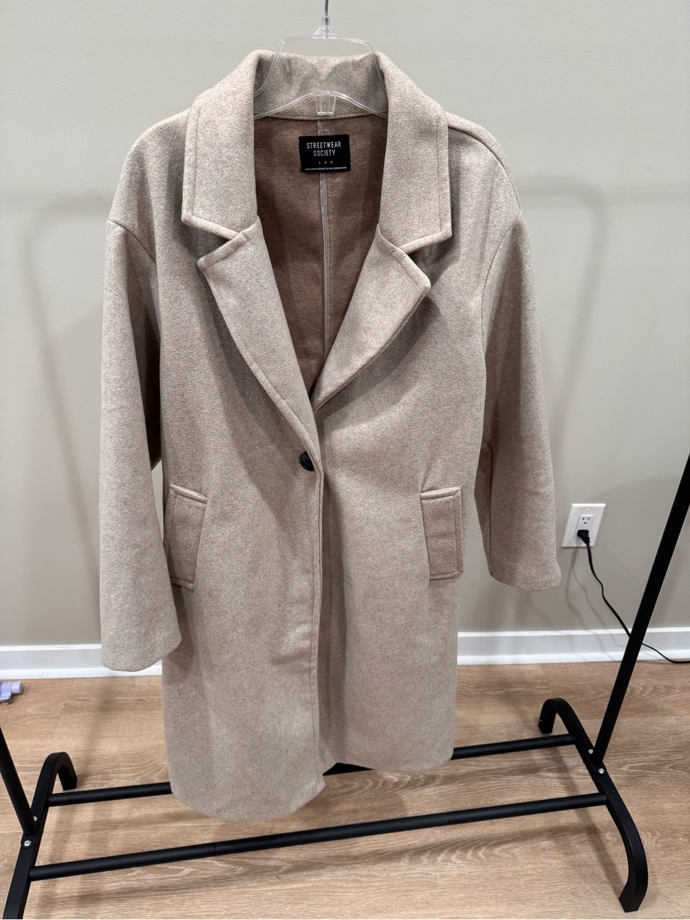 Streetwear Society Taupe Trench Coat